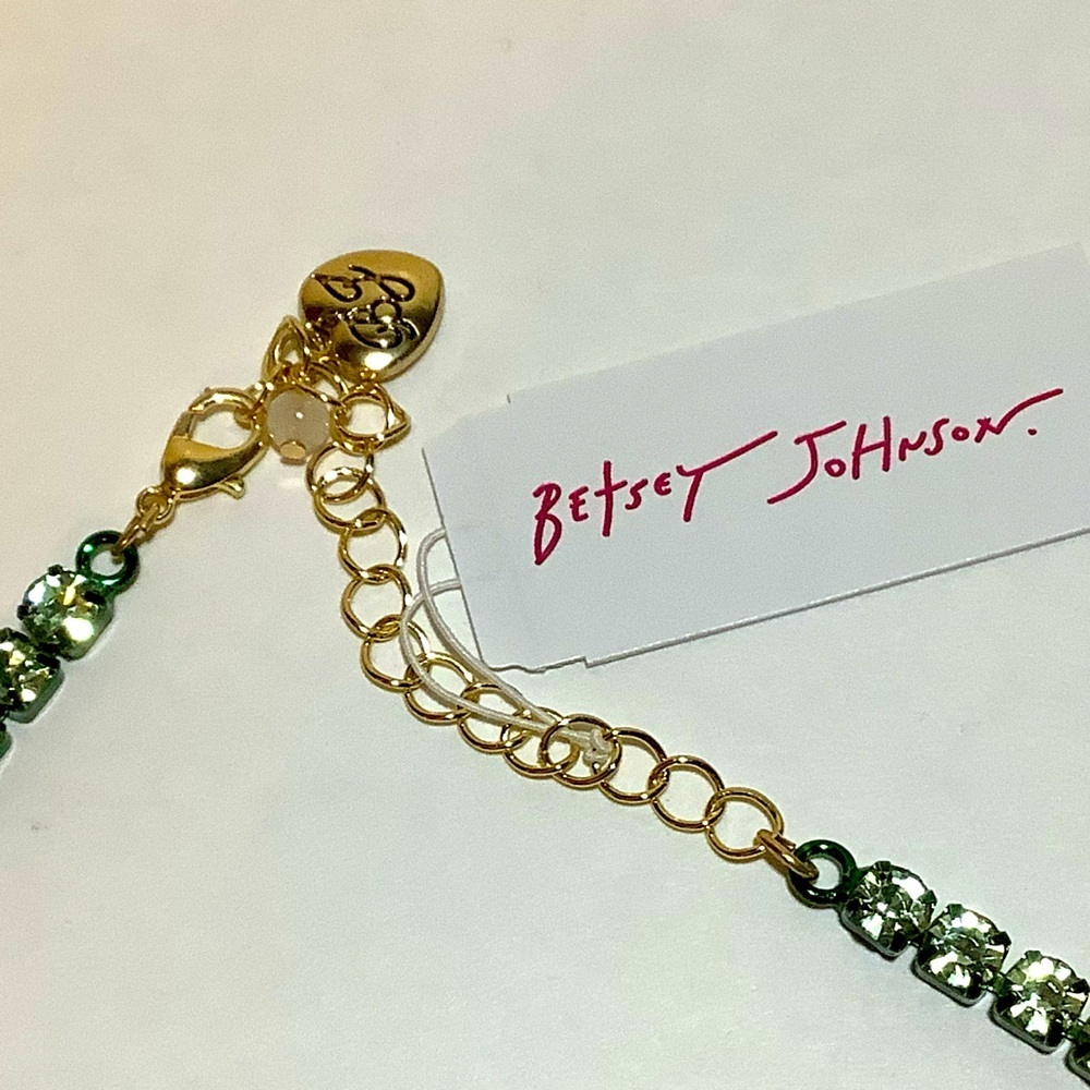Betsey Johnson Jingle Bell Bling Christmas Lights Necklace New - Picture 4 of 4